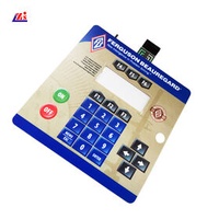 Touch panel membrane keyboard for various application