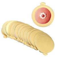 Disposable Dessert Displays Tray Pastry Corrugated Paper Cake Making Tools Cake Board