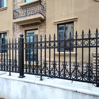 Aluminum art guardrail railing fence yard guardrail alloy guardrail villa courtyard fence aluminum art
