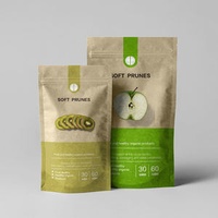 Custom Printed Frosted Window Stand-Up Pouch Beef Jerky Smell Proof Mylar Food Packaging PET BOPP Plastic DOYPACK Bag Type Jelly