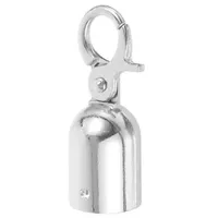 Rope Connector Rope End Stopper Cord End Cap Guardrail Cord Cap Rope Fastener Stanchions Rope Hook Home Decoration