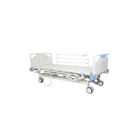 Manual Easy Operate Steel Pipe Guardrail Hospital Bed Thickened Material 5 Functions Multi Style Electric Nursing Bed