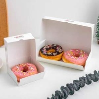 Custom Biscuit Sweet Pastry Dessert Donut Box Cookies Packaging Paper Box
