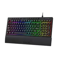 Redragon K515 Shiva RGB Membrane Gaming 98 Keys Mechanical Detachable Wrist Rest Smooth Linear Switch KeyboardXJ241225