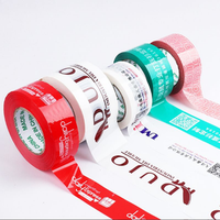 50 Roll Low MOQ Custom Printed Brand High Adhesion Self Adhesive BOPP Packing Tape with Company Logo