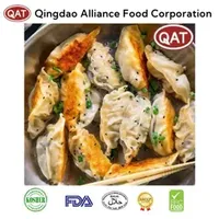 Fully Cooked Halal Vegetable Gyoza Snack Chinese Pastry