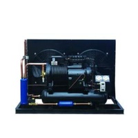 Condensing Refrigeration Compressor Cooler Air Cooled Water Chillers For R22 R134A R404A R507C R407C