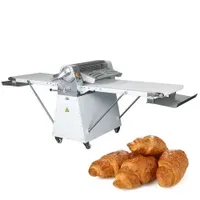 Commercial Dough Rolling Automatic Dough Sheeter Bakery Laminadora De Masa Pastry Croissant Bread Dough Sheeter Machine Price