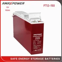 12V 150ah/125ah Slim VRLA Bateria Racks 12V150ah Front Terminal AGM/Gel Battery for Solar/UPS/Telecom-System/SLA/Emergency-Power/Access-Control