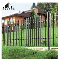 QUYNAG Hot-Dip Galvanized Wrought Iron Guardrail Villa Fence Cast Iron Steel Fencing & Trellis Durable & Stylish