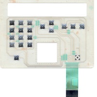 Custom Screen Printed Membrane Switch Circuit with Metal Dome