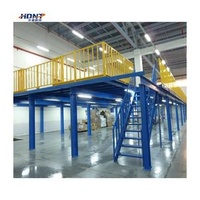 Industrial Storage Corrosion-Protected Steel Mezzanine Loft Platforms with Attic Loft Stacking Racks & Shelves