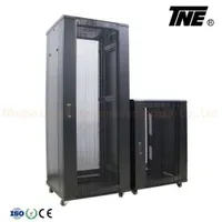 Network Sever Racks with High Ventilation Hexagonal Hole Arc Vented Door