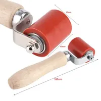 40mm Silicone High Temperature Hand Pressure Roller for PVC TPO EPDM Roofing Vinyl Decking Membrane Tarpaulin Banner Welding