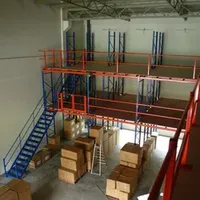 More Capacity Storage Multi Tier Racks Steel Warehouse Storage Rack Mezzanine Racking System Multitier Rack System for Office in Factory