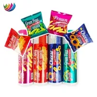 Factory Glossy Customized BOPP Chip Film in Roll with Custom Logo Design Printed for Snack Cookies Packaging