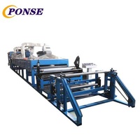 Textiles PU EVA Sponge BOPP Tag Paper Laminating Machine For Luggage