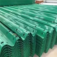 Powder Zinc Coating Galvanized Steel Highway Guardrail