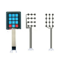 High quality Silicone Rubber Membrane Switch For Indutrail Equipment