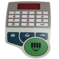 High Quality Customized Matrix Keyboard Silkscreen Printing Non-Tactile Membrane Switch Keypad for Agricultural Milk Equipment