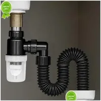 Baking & Pastry Tools New Flexible Drain Pipe Wash Basin Sink Sewer Tube Anti Odor Hose Extension For Kitchen Cabinet Bathroom Drop De Dhnwl