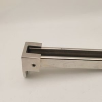 Factory Direct Stainless Steel 316 U Channel Slot Tube Handrail Connector With Wall Balustrades Railing Handrail Support Mirror