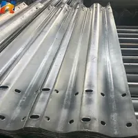 Hot Sale Traffic Guard Rail Anti-Rusting Metal Barrier W Beam Bridge Highway Guardrail