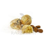 Factory Price Italian Almond Pastries Sicilian Pastry-Chef Handmade Single Packed Lemon Egg Pattern Customizable Private Label