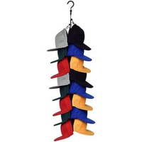 Closet Cap Racks Closet Hanging Cap Keeper Hats Holders Closet Hook Storage Organizer