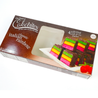 2024 hq Wholesale custom white board box with window for cake for pastry