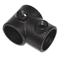Handrail / Ramp Stair Handrail With Brackets - Made From Main Clamp Pipe Fittings
