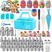 284 Pcs Baking Pastry Cake Decorating Supplies Cake Decorating Tools Kit Set Nozzles Icing Piping Nozzles