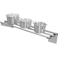 Sustainable Condiment Storage Rack Shelves Single Wall Mount Stainless Steel For Home Metal Racks And Kitchen Storage Racks All-season