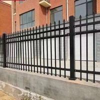 Zinc Steel Villa Guardrail for Home Safety Residential Courtyard Metal Garden Fencing