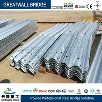 Good Protection Performance Two-Wave Guardrail for Roadway Protection