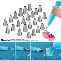 Wholesale Ready Stock 36pcs Russian Baking Pastry Tools Stainless Steel Icing Tips Set for Cake Decorating Set