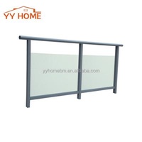 Contemporary Aluminum Handrail For Stairs / Indoor Balcony / Outdoor Hand Railings For Stairs