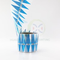 Bopp waterproof cosmetic label sticker clear film label for transparent jar labels