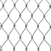X-TEND Fencing SS Rope Mesh Build Guardrail Stainless Steel Cable Net Balcony Fence Stainless Steel Cable Net