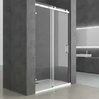 Custom Tempered Clear Glass Shower Enclosures Modern Sliding Door Shower Rooms Shower Canbins for Bathroom