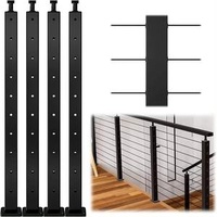 Easily and Flexible Wire Rope Balcony Handrail/ Staircase Cable Wire Railing/ Stainless Steel Cable Railing