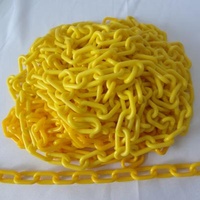 2 Inch Yellow Cone Connector New PE Plastic Cone Connector Chain Guardrail Chain Link. in diameter/black red/white
