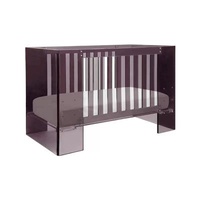 Factory High Furniture Modern Clear Acrylic Transparent Crib Guardrail Anti Fall Fence Crib
