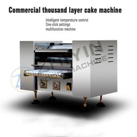 High Efficient Thousand Layer Cake Pastry Making Machine Pasta Machine