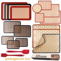 Silicone Pastry Mat with Size Non-Slip Silicone Baking Tool for Rolling Dough with Non-Stick Coating Silicone Baking Mat