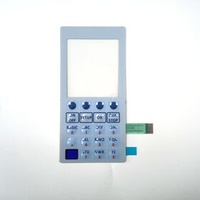 OEM service factory sales tactile control graphic overlay Membrane switch panel