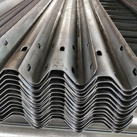 Customized W Beam Galvanized Steel Highway Guardrail for Traffic Road Safety