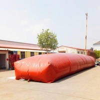 Double Membrane Biogas Storage Tank Flexible Above Ground Storage Tank For Cooking Fuel