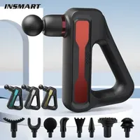 Full Body Massager Mini Fascia Gun Vibration Massage Muscle Portable Relaxation Electric Massager Fitness Device High Frequency Neck Membrane Gun 230815