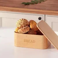 Bamboo Household Products Home Kitchen Bread and Pastry Storage Boxes